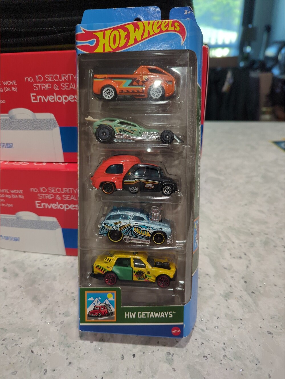 Hot Wheels Getaways 5-Pack - Mixed Colors